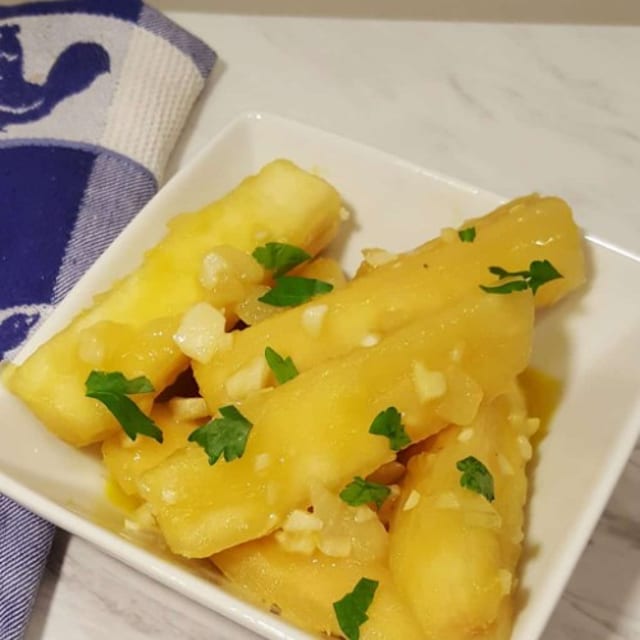 Garlic Yuca.
