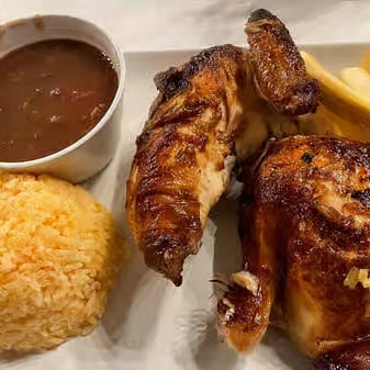 1/2 Rotisserie Chicken.