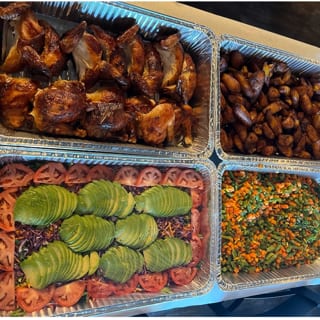 1/4 Chicken with 3 Sides -Catering